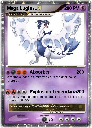Pokemon Mega Lugia