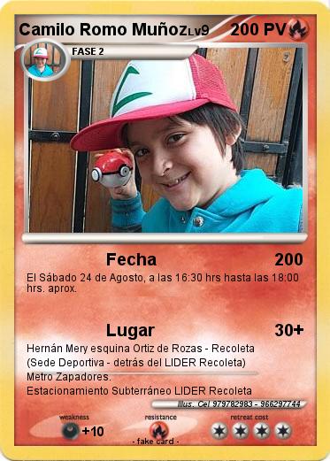 Pokemon Camilo Romo Muñoz