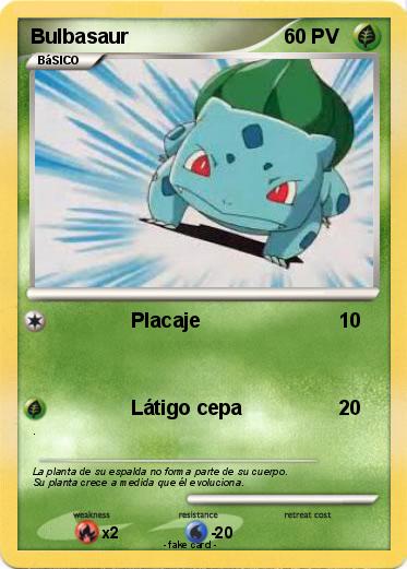 Pokemon Bulbasaur