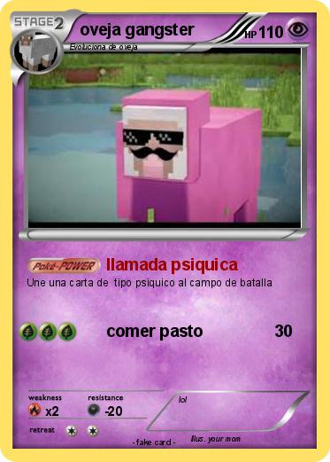 Pokemon oveja gangster