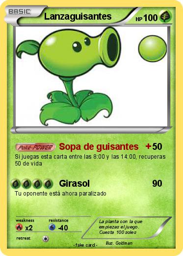 Pokemon Lanzaguisantes