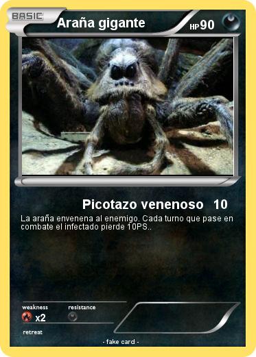 Pokemon Araña gigante