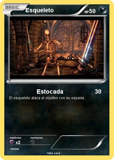 Pokemon Esqueleto