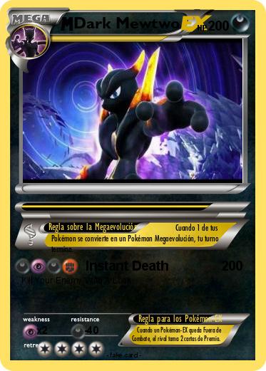Pokemon Dark Mewtwo