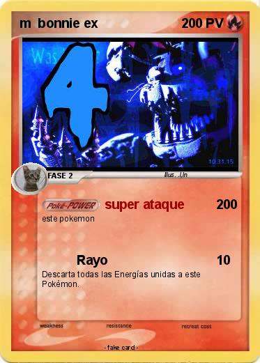 Pokemon m  bonnie ex