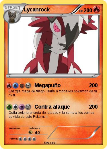 Pokemon Lycanrock