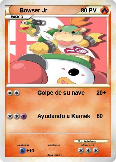 Pokemon Bowser Jr