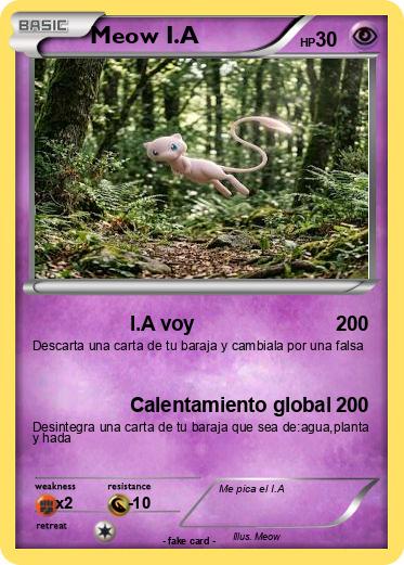 Pokemon Meow I.A