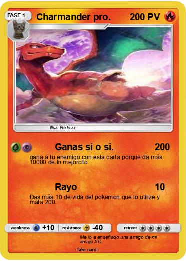 Pokemon Charmander pro.
