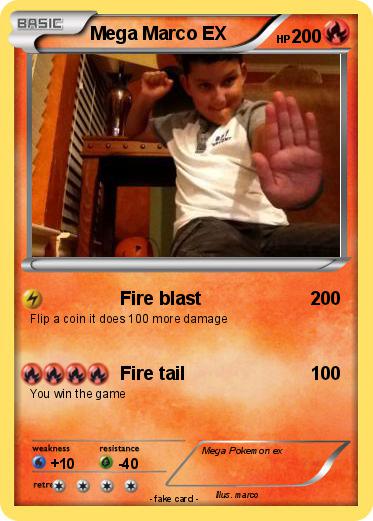 Pokemon Mega Marco EX