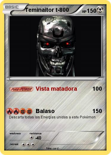 Pokemon Teminaitor t-800