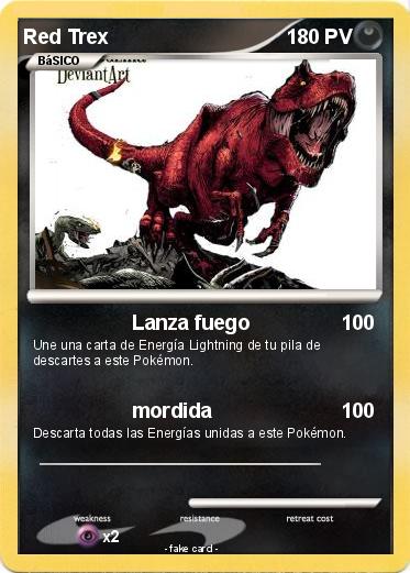 Pokemon Red Trex
