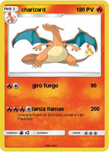 Pokemon charizard