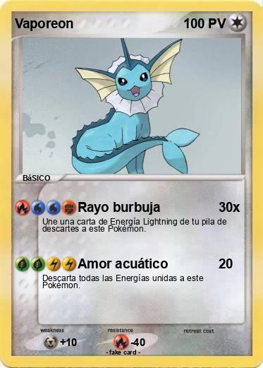 Pokemon Vaporeon
