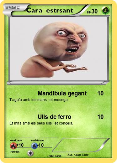 Pokemon Cara  estrsant
