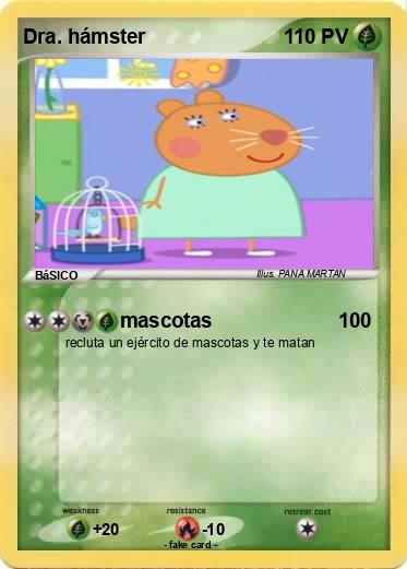 Pokemon Dra. hámster
