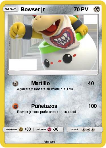 Pokemon Bowser jr