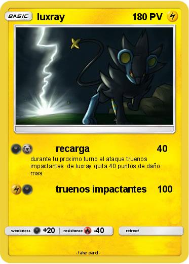 Pokemon luxray