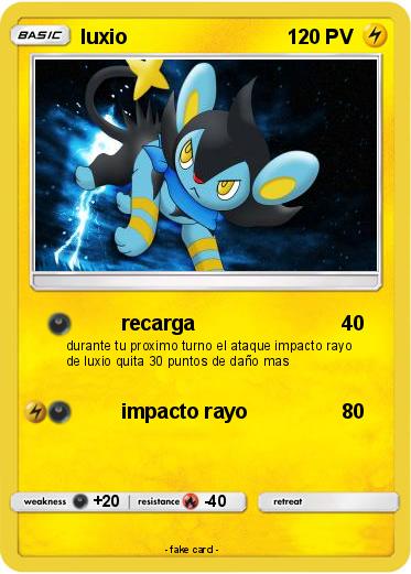 Pokemon luxio