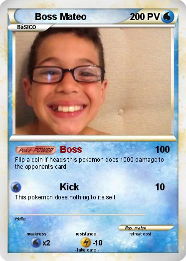 Pokemon Boss Mateo