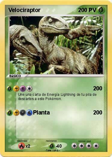 Pokemon Velociraptor