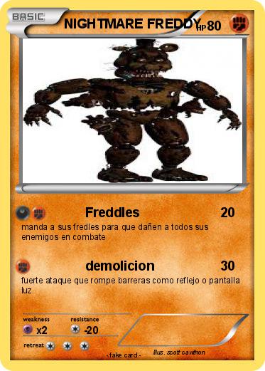 Pokemon NIGHTMARE FREDDY