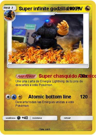 Pokemon Super infinite godzilla 1999
