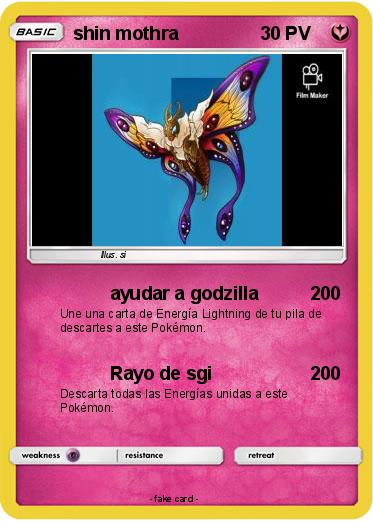 Pokemon shin mothra
