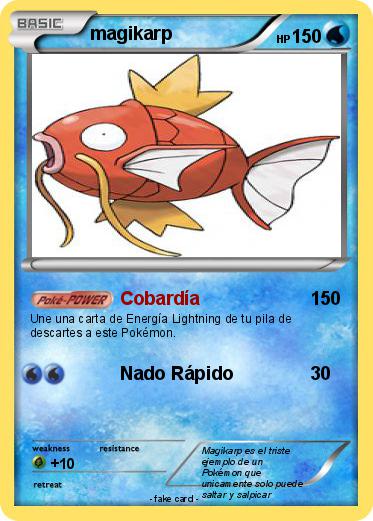 Pokemon magikarp