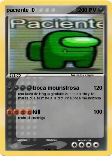 Pokemon paciente  0