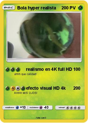 Pokemon Bola hyper realista