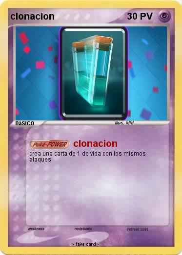Pokemon clonacion
