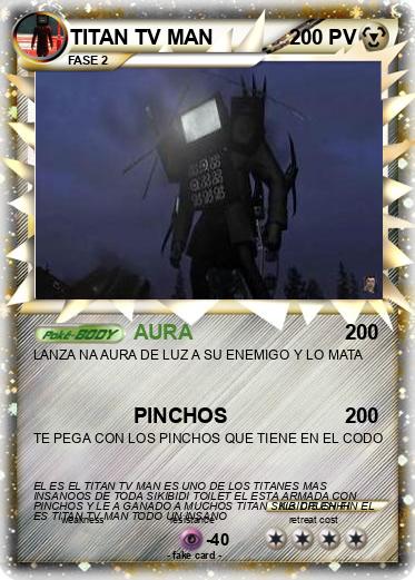 Pokemon TITAN TV MAN