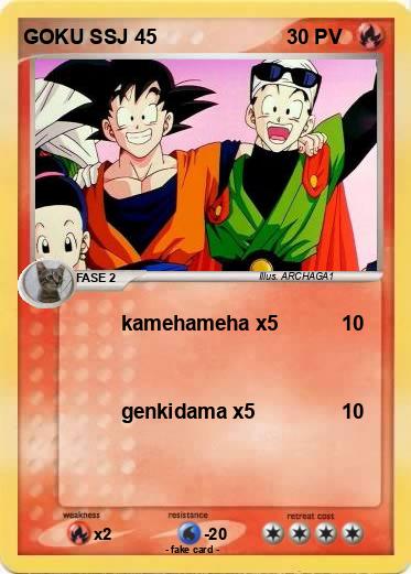 Pokemon GOKU SSJ 45