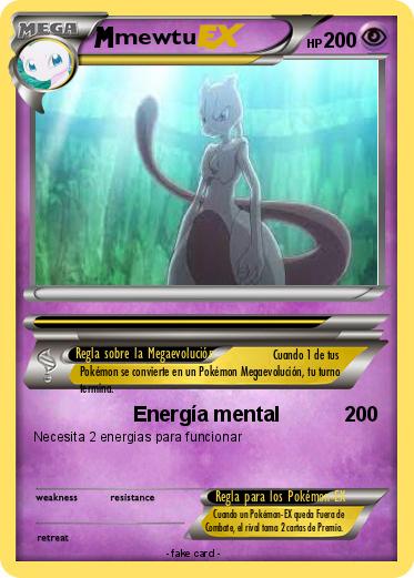 Pokemon mewtu