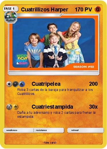Pokemon Cuatrillizos Harper