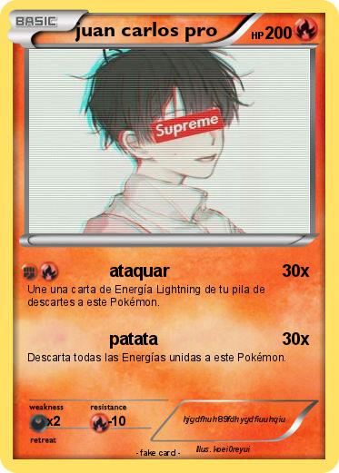 Pokemon juan carlos pro