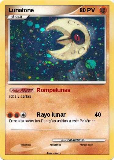 Pokemon Lunatone
