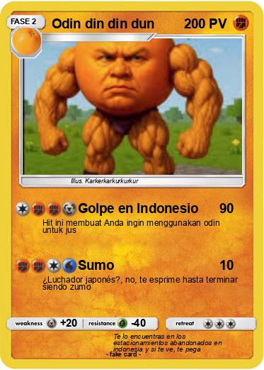 Pokemon Odin din din dun