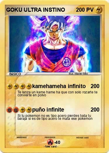 Pokemon GOKU ULTRA INSTINO