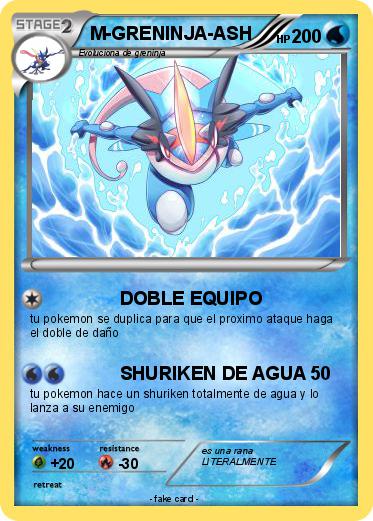 Pokemon M-GRENINJA-ASH