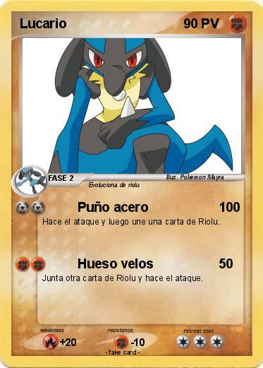 Pokemon Lucario