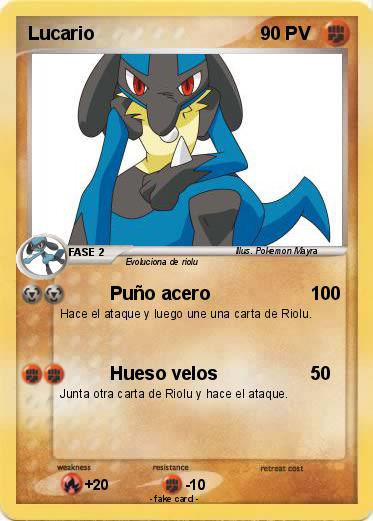 Pokemon Lucario