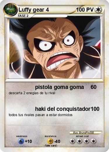 Pokemon Luffy gear 4