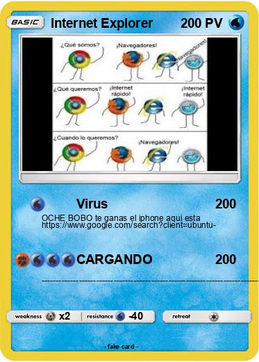 Pokemon Internet Explorer