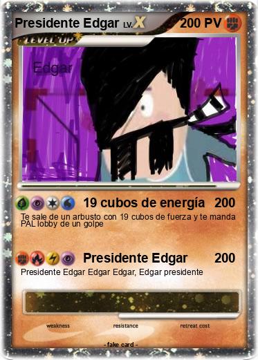 Pokemon Presidente Edgar