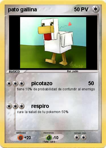 Pokemon pato gallina