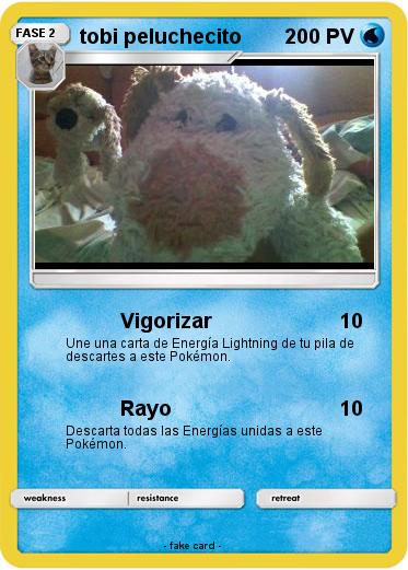 Pokemon tobi peluchecito