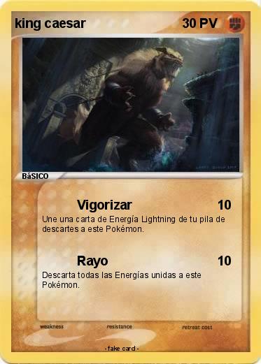 Pokemon king caesar