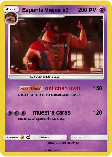 Pokemon Espanta Viejas x3